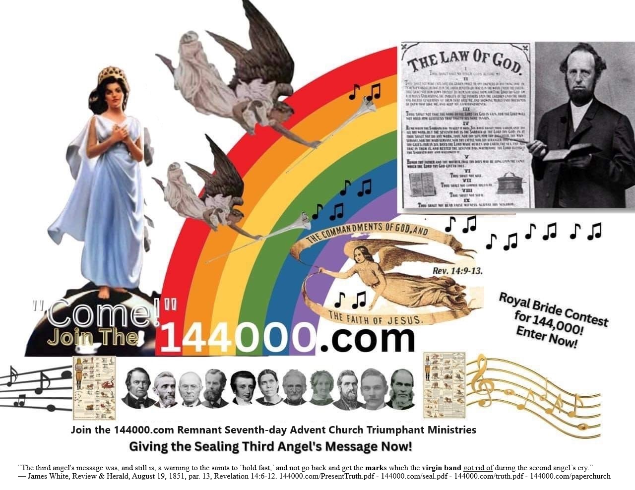 Keep the Commandments of God and the Faith of Jesus (Revelation 14:12)